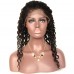 Deep Curly 13x6 Lace Front Wig for Black Woman 150 Density Virgin Brazilian Human Hair Lace Frontal Wig Pre Plucked Natural Hair line with Baby Hair